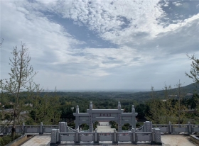 陵园远景图