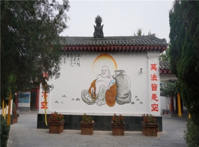 陵园石壁图