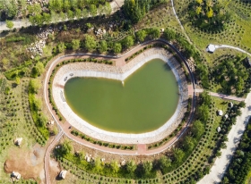 墓区远景俯瞰图