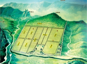 陵园平面图
